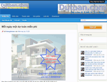 Tablet Screenshot of dutoan.com